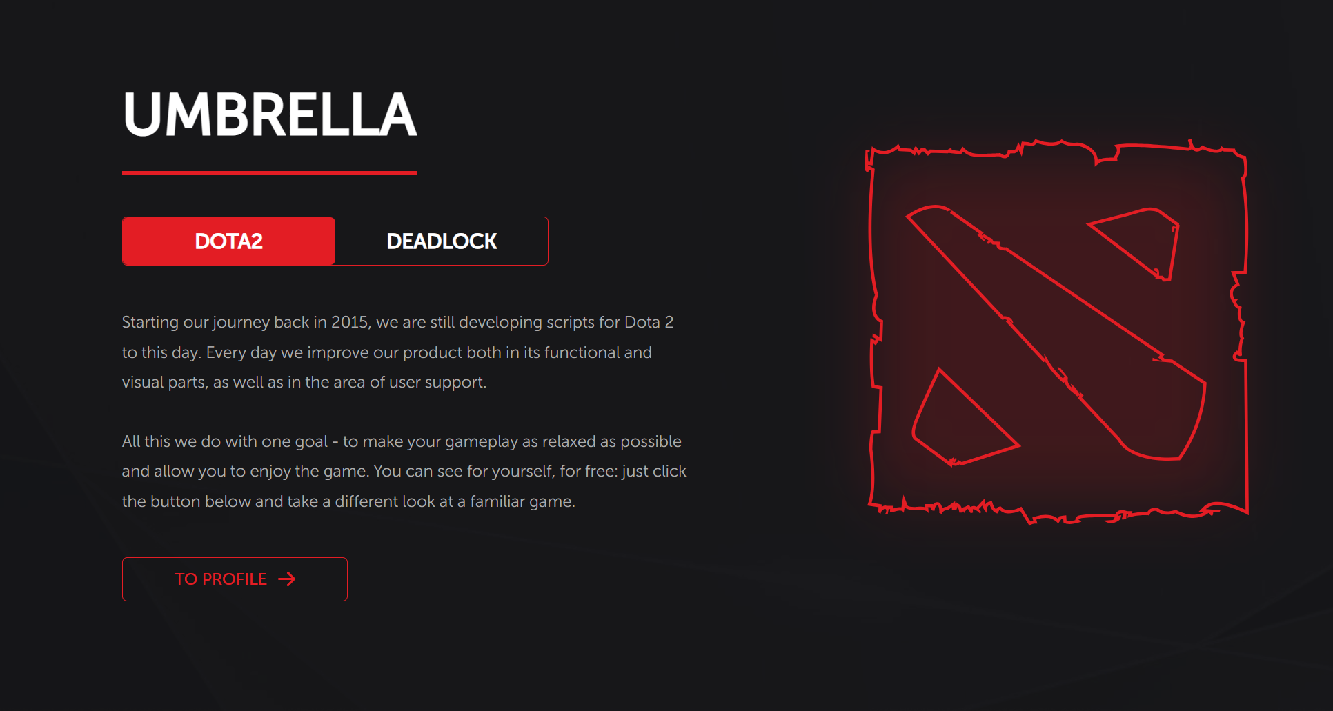 Dota2—UMBRELLA